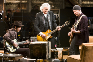 映画『ゲット・ラウド ジ・エッジ、ジミー・ペイジ、ジャック・ホワイト×ライフ×ギター』（デイヴィス・グッゲンハイム監督）