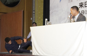 ジェイデン・スミスの戦士パフォーマンス！