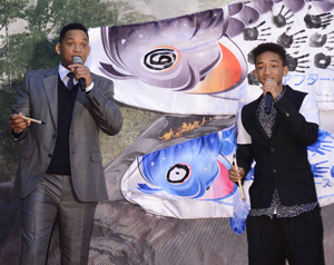 生ラップ！ウィル・スミス＆ジェイデン・スミス父子