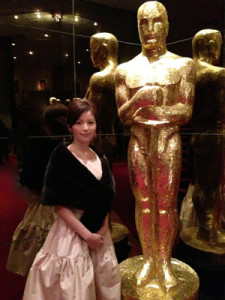 中野美奈子とオスカー像