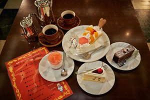 昭和モダンカフェのメニュー