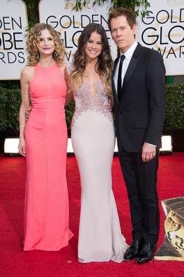 ケヴィン・ベーコンご一家【第７１回ゴールデングローブ賞】