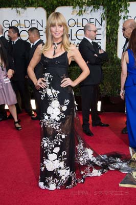 ハイディ・クルム【第７１回ゴールデングローブ賞】