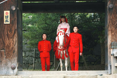 岡田将生×濱田岳×深田恭子、映画「偉大なる、しゅららぼん」より