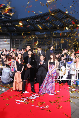 映画『チーム・バチスタFINAL ケルベロスの肖像』完成披露イベントのレッドカーペット