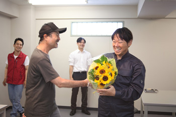 松尾監督と阿部サダヲ
