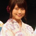 浴衣姿の有村架純