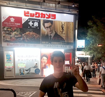 俳優ピエール・ニネの日本滞在記