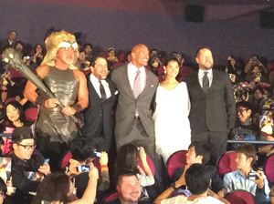 映画『ヘラクレス』ジャパンプレミアのフォトセッションの様子