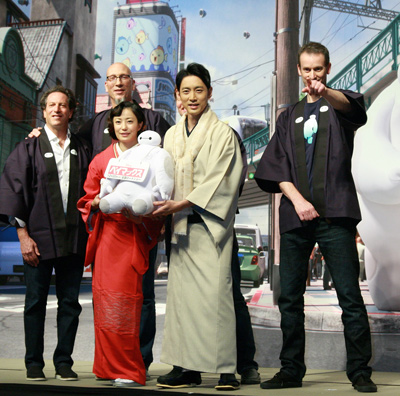 映画『ベイマックス』来日会見