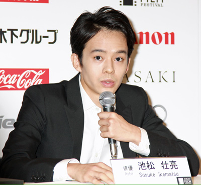 池松壮亮、映画『紙の月』記者会見