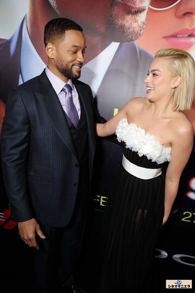 ウィル・スミスとマーゴット・ロビー