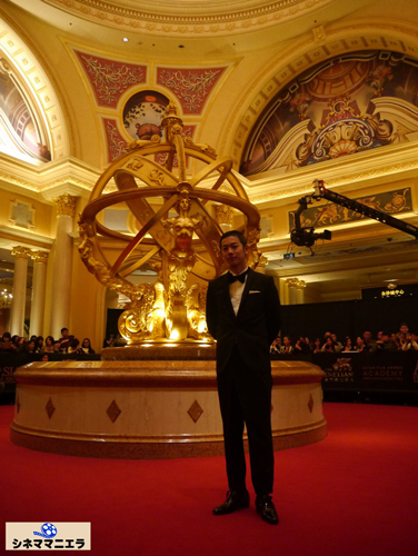 佐藤健、初のレッドカーペットと授賞式