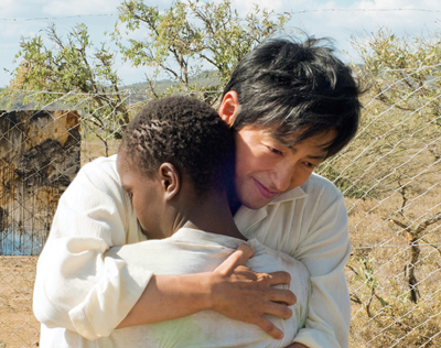 映画『風に立つライオン』（三池崇史監督）