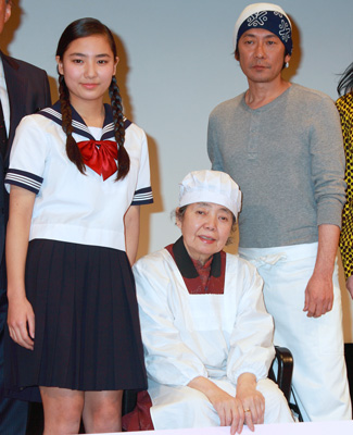 『あん』内田伽羅、樹木希林、永瀬正敏