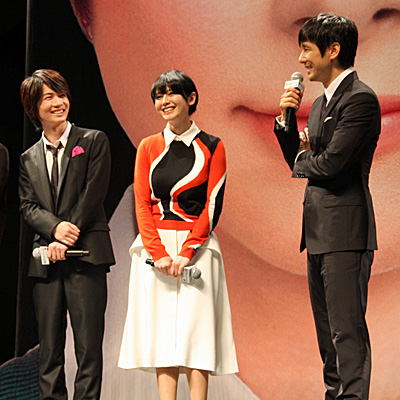 談笑！神木隆之介、真木よう子、西島秀俊