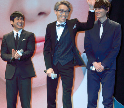 西島秀俊、浅野和之、古川雄輝