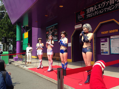 エヴァンゲリオンレーシング　レースクイーン2015