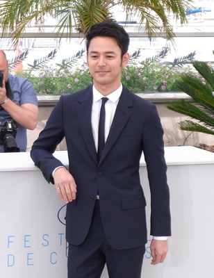 妻夫木聡『黒衣の刺客』カンヌ国際映画祭フォトコール