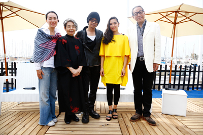 河瀨監督、樹木、永瀬、内田、助川