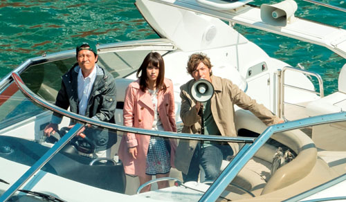 玉木宏と広瀬アリス、映画『星籠の海 探偵ミタライの事件簿』（和泉聖治監督）より