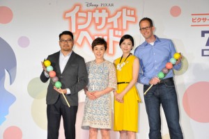 映画『インサイド・ヘッド』（ 原題 Inside Out ）来日記者会見
