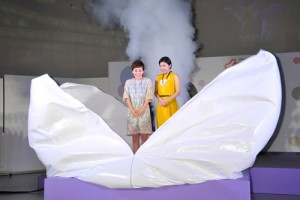 大竹しのぶ、竹内結子映画『インサイド・ヘッド』来日記者会見にて