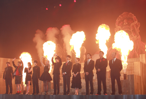 本物の炎です！『進撃の巨人 ATTACK ON TITAN』ジャパンプレミア