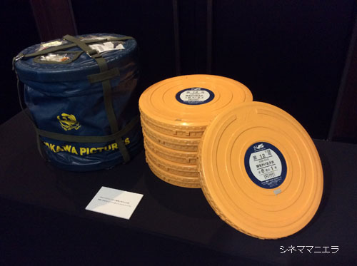 『時をかける少女』フィルム缶を展示するなんて心憎いぞ