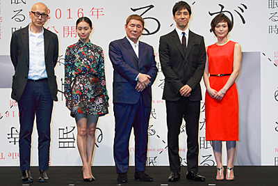 映画『女が眠る時』製作発表会見（ウェイン・ワン監督）