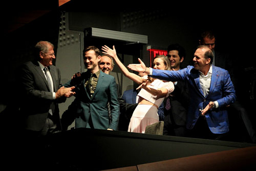 和気あいあい、映画『ザ・ウォーク』監督とキャスト