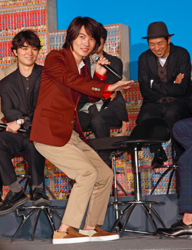 神木隆之介、山田孝之直伝の筋トレ法を実演