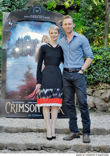 ミアとトム、ホラー映画『クリムゾン・ピーク』語る