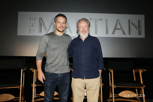 マット・デイモン、リドリー・スコット監督
