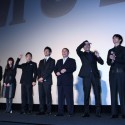 左から杉咲花、池松壮亮、真木よう子、香川照之、西島秀俊、ビートたけし、伊勢谷友介、松坂桃李、羽住英一郎監督