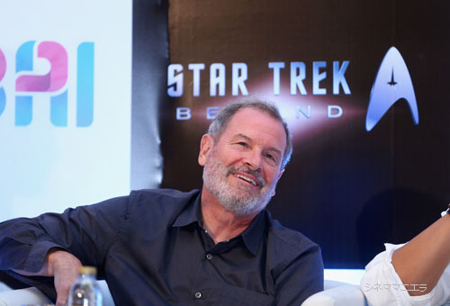 製作のジェフリー・チャーノフ、映画『スター・トレック・ビヨンド』ドバイ記者会見にて