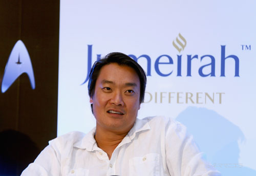 脚本のダグラス・ユング、映画『スター・トレック・ビヨンド』ドバイ会見にて