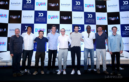 映画『スター・トレック・ビヨンド』UAEドバイで会見