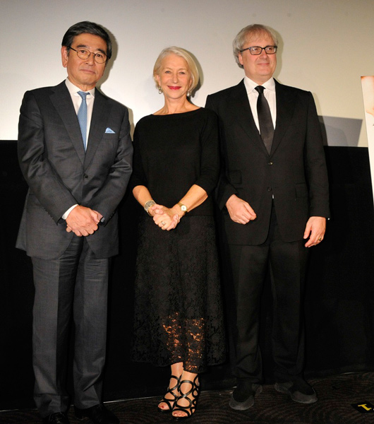 映画『黄金のアデーレ 名画の帰還』東京国際映画祭舞台あいさつ