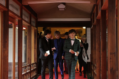 超特急、京都国際映画祭2015レッドカーペットにて