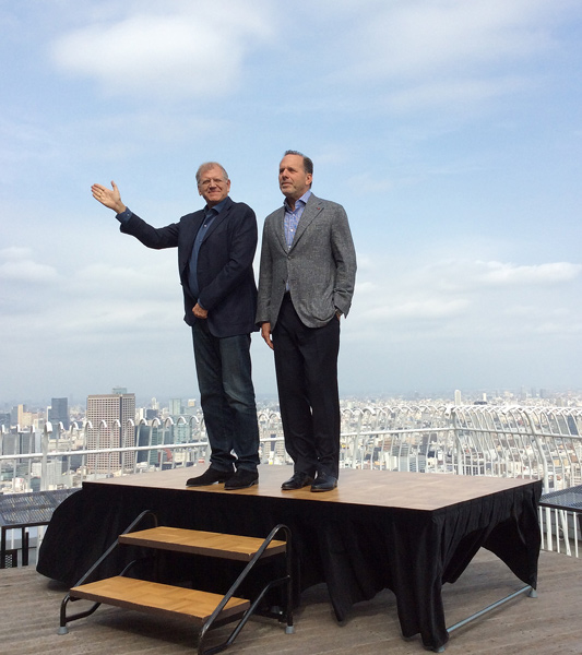 ロバート・ゼメキス×ジャック・ラプキー、映画『ザ・ウォーク』来日・天空会見より