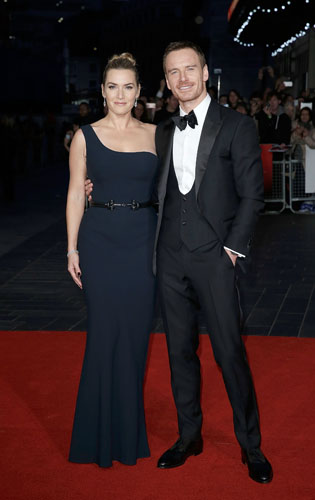 ケイト・ウィンスレットとマイケル・ファスベンダー、映画『スティーブ・ジョブス』 - Closing Night Gala - BFI London Film Festivalにて