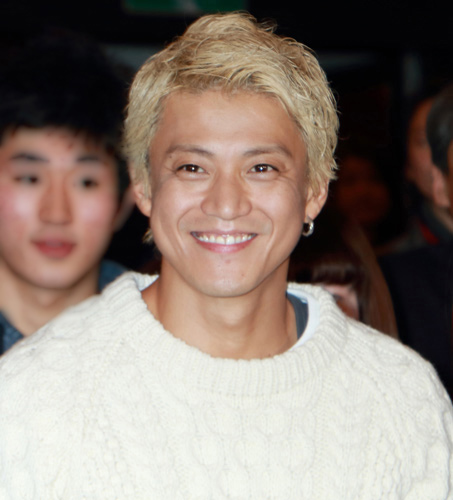 小栗は次回作のため、金髪姿に。映画『信長協奏曲（のぶながコンツェルト）』トークショー付きカップル限定試写会にて