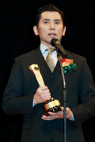本木雅弘、2015年 第８９回キネマ旬報ベスト・テン表彰式にて