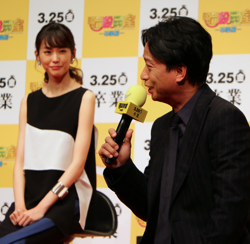 椎名桔平「『暗殺教室～卒業編～』のために身体を鍛えたら、アクションはゼロだった」と苦笑い