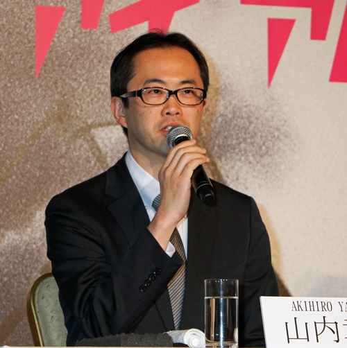 山内章弘（プロデューサー）、映画『アイアムアヒーロー』完成報告会見にて
