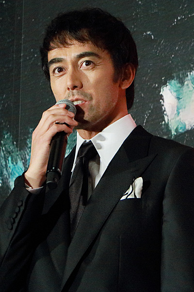 阿部寛、映画『海よりもまだ深く』舞台挨拶付き完成披露試写会にて