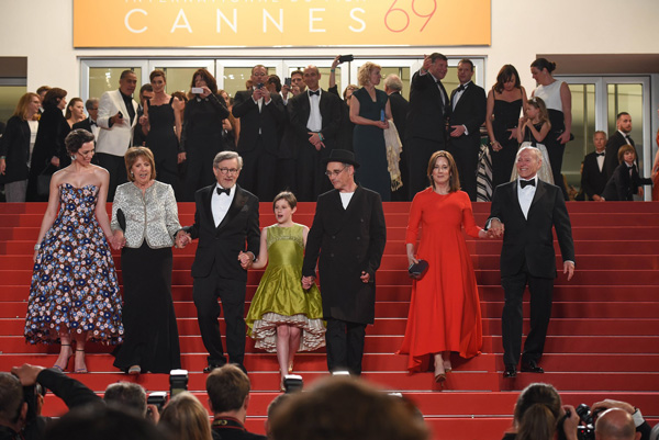 メイン階段、映画『BFG：ビッグ・フレンドリー・ジャイアント』（スティーヴン・スピルバーグ監督）カンヌ国際映画祭にて