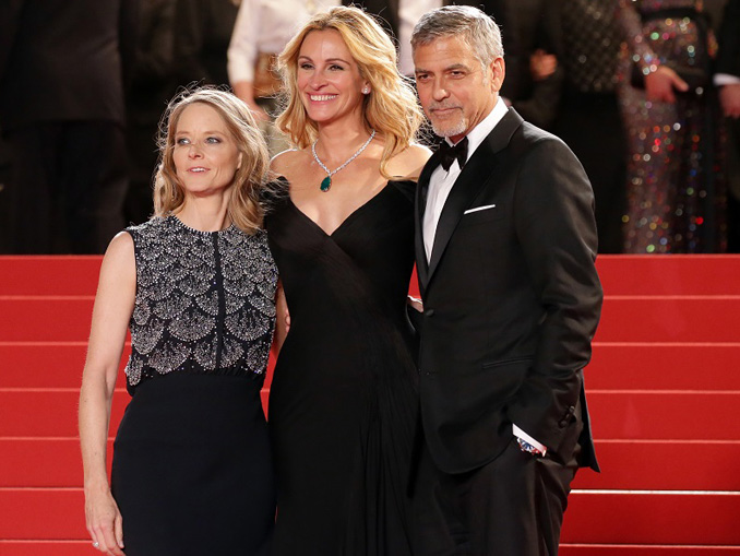 映画『マネーモンスター』（ジョディ・フォスター監督）カンヌ国際映画祭にて