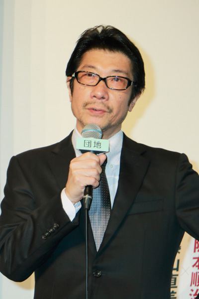 阪本順治監督、映画『団地』完成報告会見にて